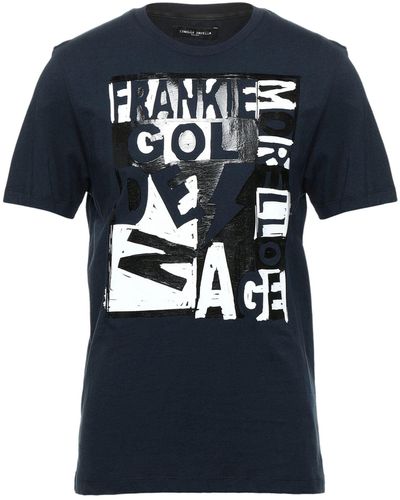 Frankie Morello Midnight T-Shirt Cotton - Blue