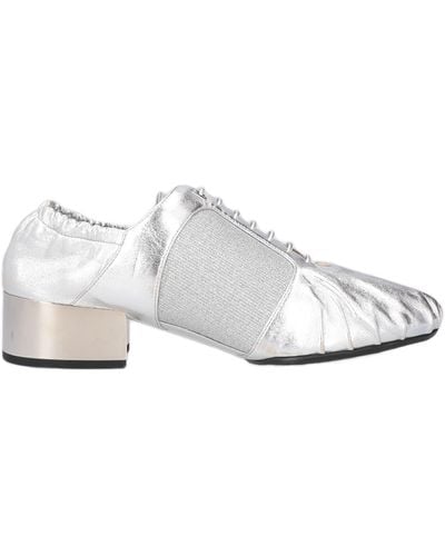 Ferragamo Lace-up Shoes - White