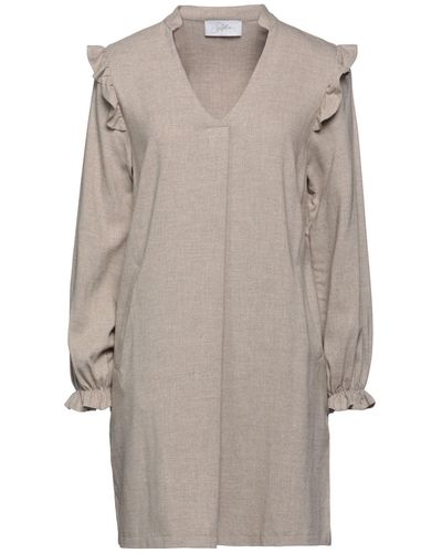 Soallure Mini Dress - Gray