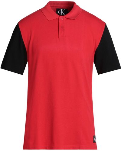 Calvin Klein Polo Shirt - Red