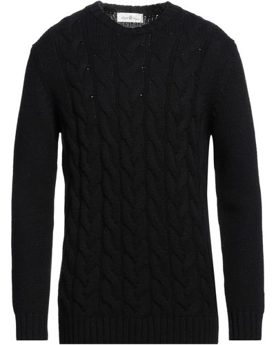 Della Ciana Sweater Merino Wool, Cashmere - Black