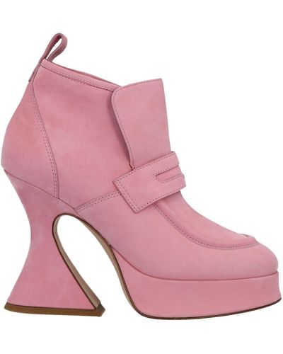 Sies Marjan Ankle Boots - Pink