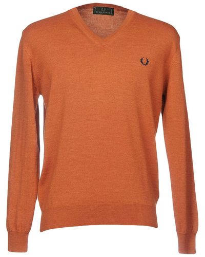 Fred Perry Pullover - Orange