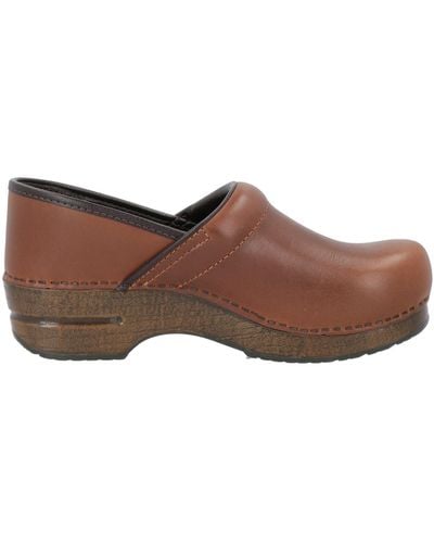 Dansko Mules & Sabots - Marron