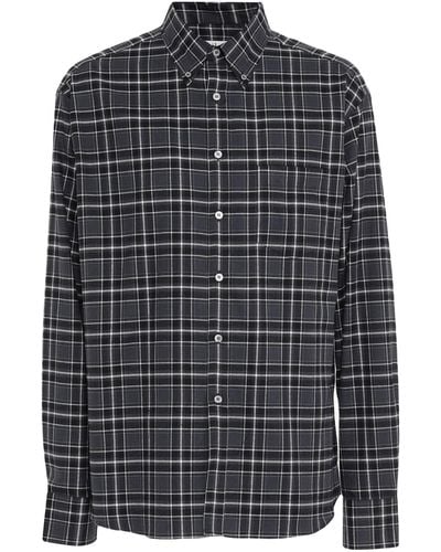 Dunhill Midnight Shirt Cotton - Gray