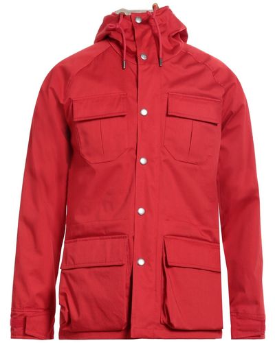 Holubar Overcoat & Trench Coat - Red