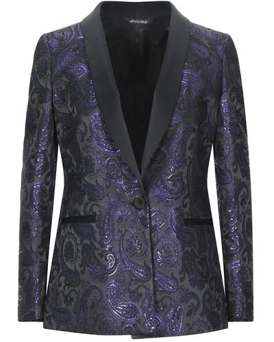 Brian Dales Suit Jacket - Purple