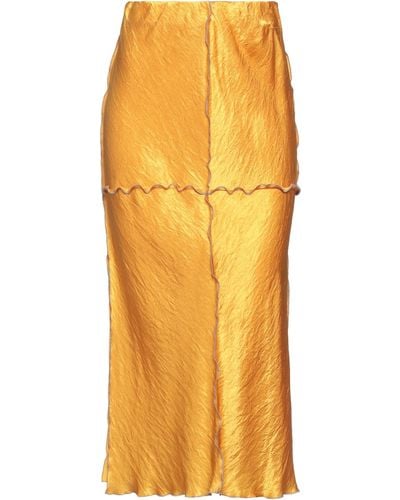 Yuzefi Midi Skirt - Yellow