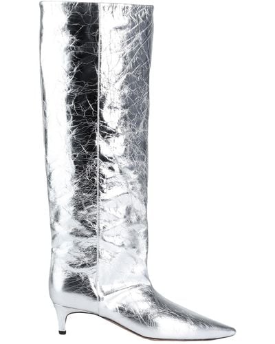 ARKET Knee Boots - White
