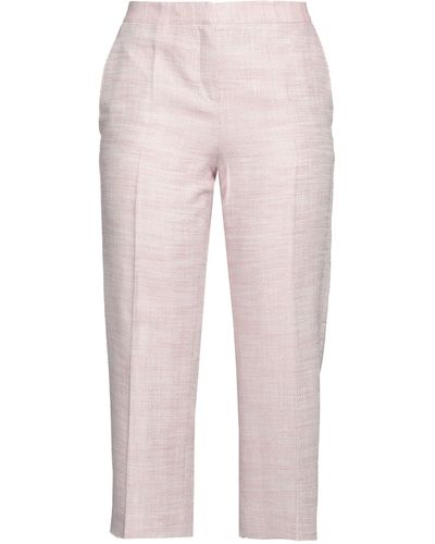 Barba Napoli Cropped Pants - Pink