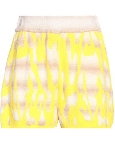 VIKI-AND Shorts & Bermuda Shorts - Yellow
