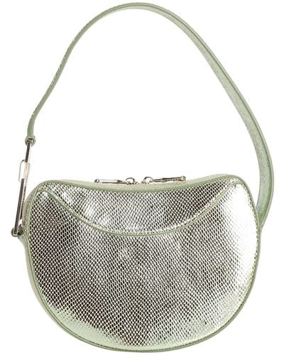 Patrizia Pepe Light Handbag Leather - Gray