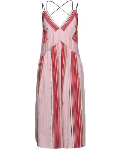 Suoli Midi Dress - Pink
