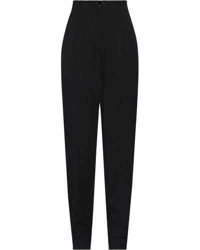 Emporio Armani Trousers Virgin Wool, Elastane - Black