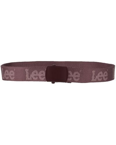 Lee Jeans Belt - Purple
