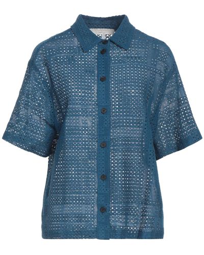 Tela Pastel Shirt Cotton, Polyamide - Blue