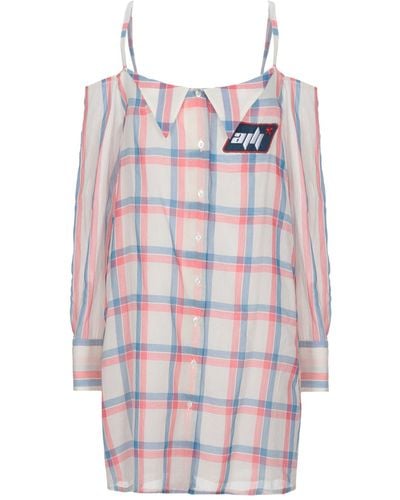 Au Jour Le Jour Mini Dress Cotton, Polyester - Pink