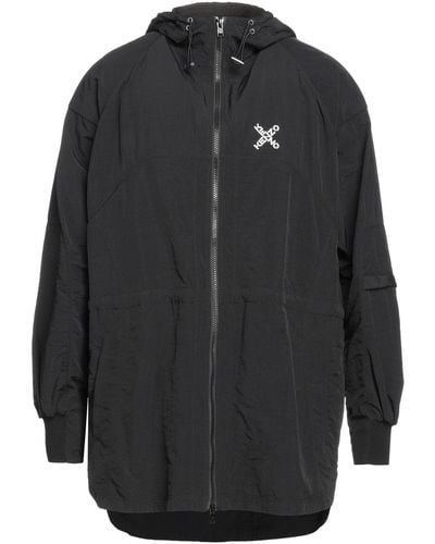KENZO Overcoat & Trench Coat - Black