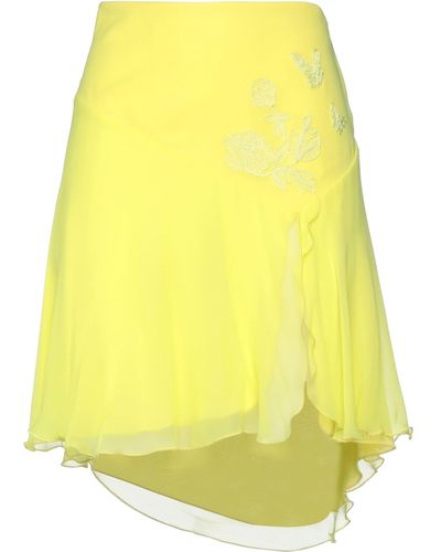 Blumarine Mini Skirt - Yellow