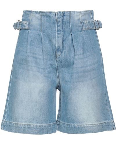 Berna Denim Shorts - Blue