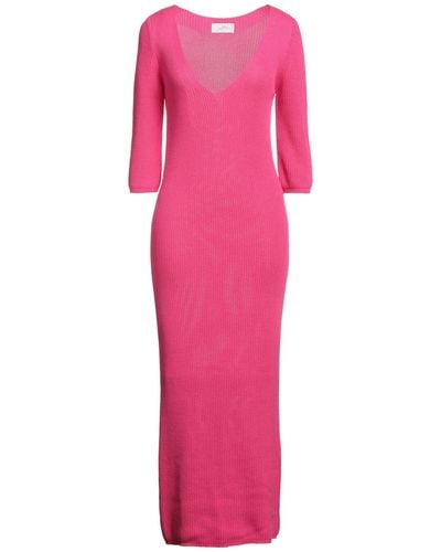 Soallure Midi Dress - Pink