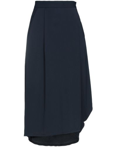 High Midi Skirt - Blue