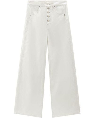 Woolrich Pantaloni Jeans - Bianco