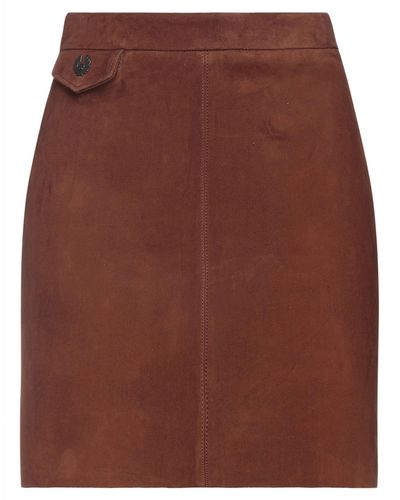 Belstaff Mini Skirt - Brown