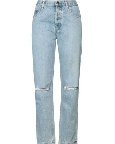 Helmut Lang Pantalon en jean - Bleu