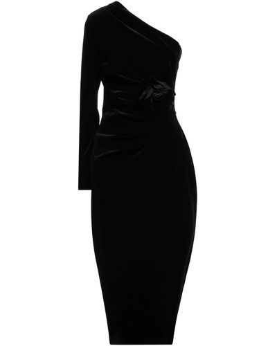 La Petite Robe Di Chiara Boni Midi Dress Polyamide, Elastane - Black