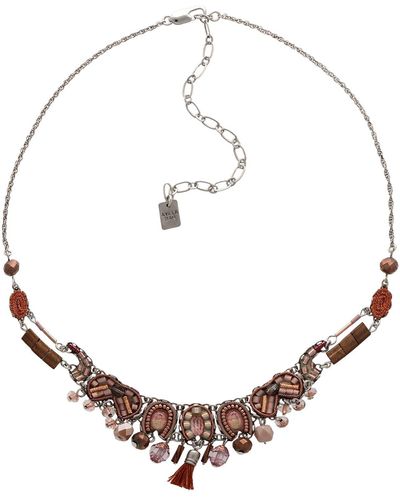 Ayala Bar Necklace - Pink