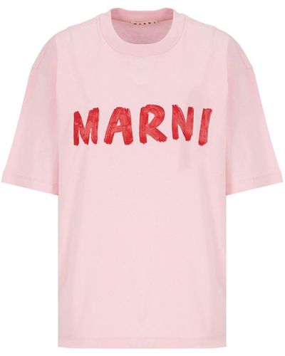 Marni Camiseta - Rosa