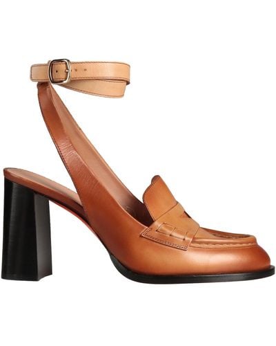 Santoni Court Shoes - Brown