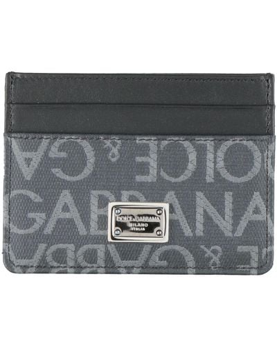 Dolce & Gabbana Dokumentenetui - Grau