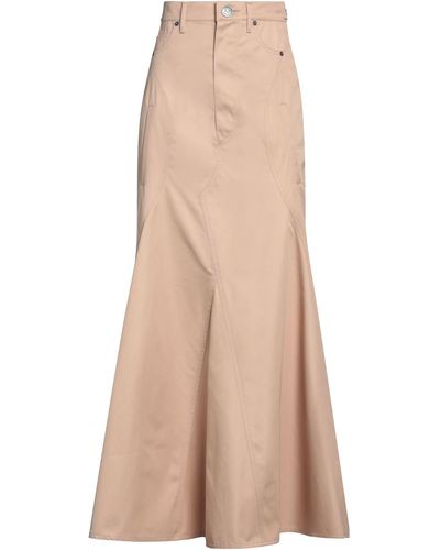 Burberry Maxi Skirt - Natural