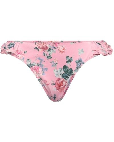 LoveShackFancy Bikini Bottoms & Swim Briefs - Pink