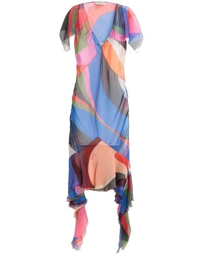 Emilio Pucci Midi Dress - Blue