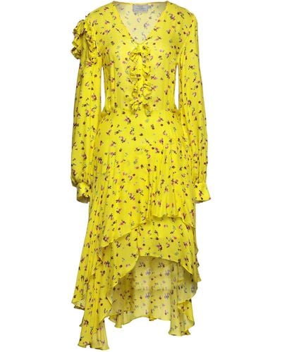 Preen By Thornton Bregazzi Short Dress - Yellow