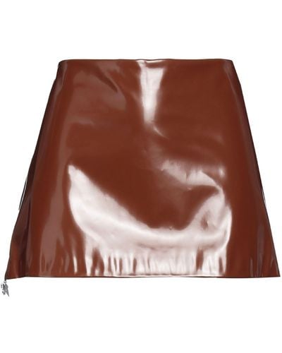 Acne Studios Mini Skirt - Brown