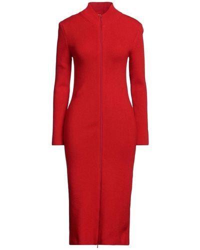 Loewe Midi Dress - Red