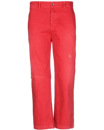 PRPS Denim Trousers - Red