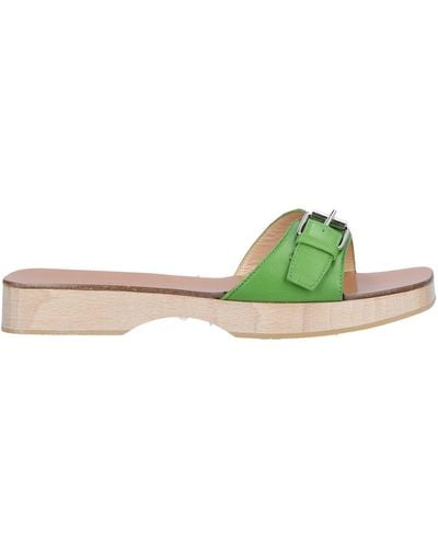 BY FAR Mules & Clogs - Green