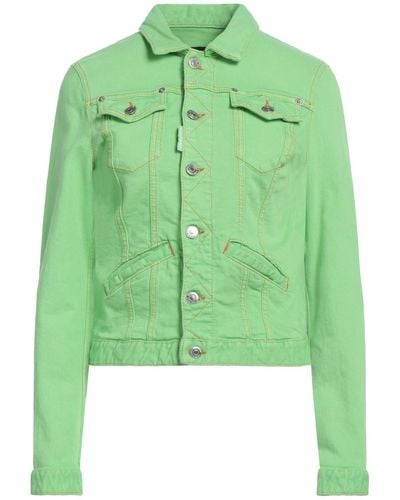 DSquared² Manteau en jean - Vert