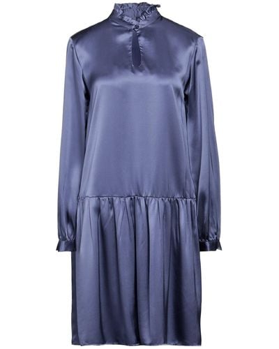 Manila Grace Mini Dress - Blue