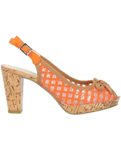CafeNoir Sandals - Orange