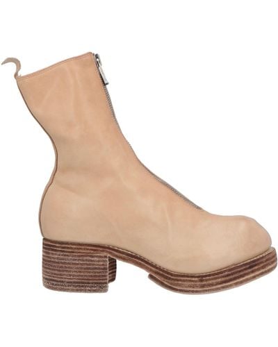 Guidi Ankle Boots - Natural