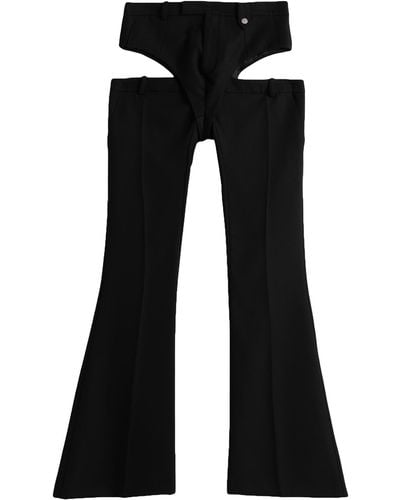 Egonlab Trousers Virgin Wool - Black