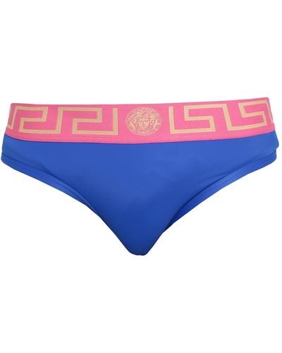 Versace Braguita y slip de bikini - Azul