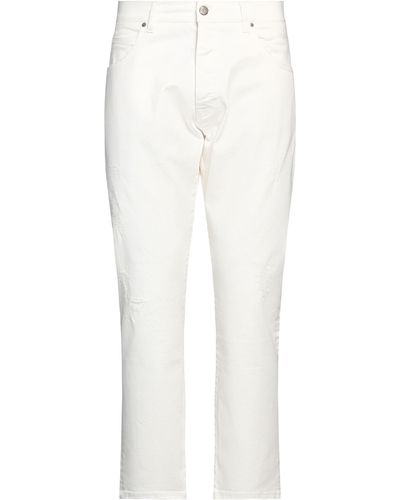2W2M Denim Pants - White