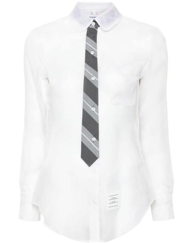 Thom Browne Chemise - Blanc